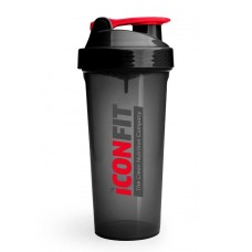 ICONFIT šeikeris Lite, melns, 800ml