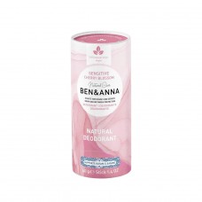 Ben&Anna sausais sodas dezodorants / zīmulis kartona iepakojumā "Cherry Blossom", 40g