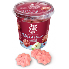 Pasti Lite ābolu bezē cepumi ar ogām, bez pievienota cukura, 35g