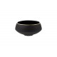 Vaidava Ceramics kolekcija Eclipse Gold deserta bļoda ar zelta maliņu, 122x60mm, 0,25l