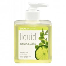 Sodasan šķidrās ziepes ar citrusu un olīveļļu, 300ml