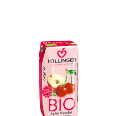 Hollinger BIO negāzēts ābolu - ķiršu sulas dzēriens, 200ml