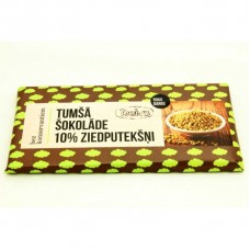 Deiva tumšā šokolāde ar ziedputekšņiem 10% , 50g