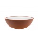 Vaidava Ceramics kolekcija Zeme bļoda balta, 190x70mm, 1l