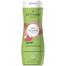 Attitude Little Leaves šampūns - dušas želeja ar arbūzu un kokosriekstu, 473ml      