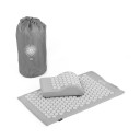 Bodynova akupresūras masāžas paklājs + spilvens Vital GY, 74x44cm