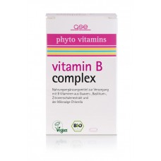 GSE Vertrieb Phyto Vitamins BIO B vitamīnu komplekss, uztura bagātinātājs, 60 tabl.