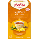 Yogi Tea BIO tēja organisma attīrīšanai ar citronu "Feel Pure with Lemon", 17pac./30,6g
