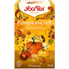 Yogi Tea BIO tēja ar ķirbi "Pumpkin Chai", 17pac./32,3g