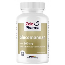 Zein Pharma uztura bagātinātājs svara samazināšanai Glucomannan 500 mg, 90 kaps.